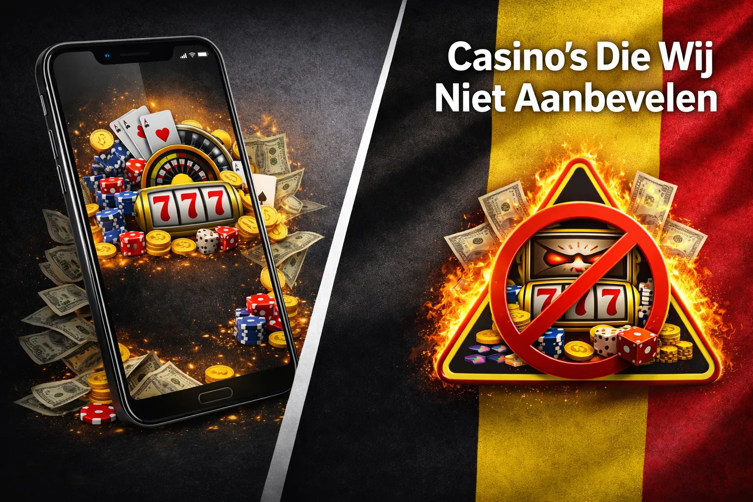 Casino's Die Wij Niet Aanbevelen